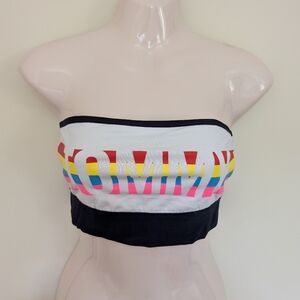 Tommy Hilfiger Cropped Tube Top Medium